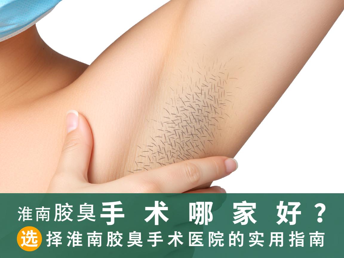 淮南腋臭手术哪家好？选择淮南腋臭手术医院的实用指南