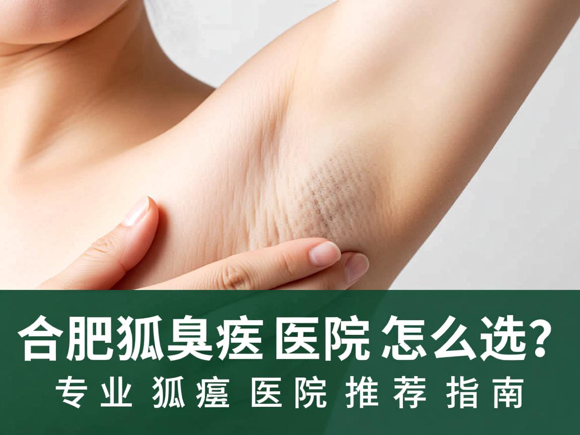 合肥狐臭医院怎么选？专业狐臭医院推荐指南