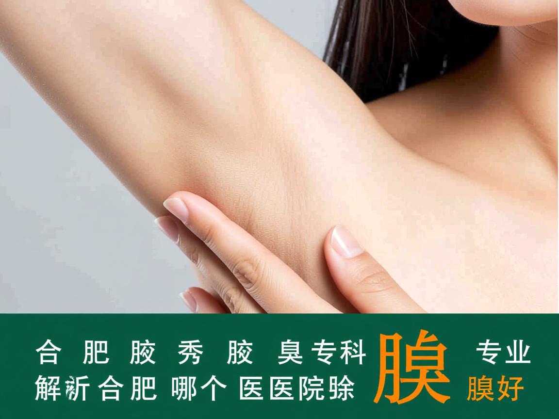 合肥腋秀腋臭专科，专业解析合肥哪个医院除腋臭好