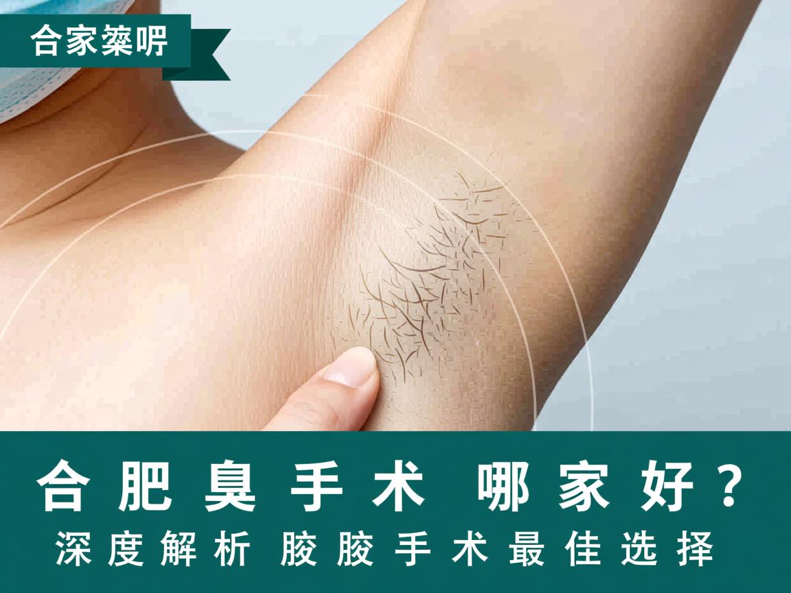 合肥腋臭手术哪家好？深度解析合肥腋臭手术最佳选择