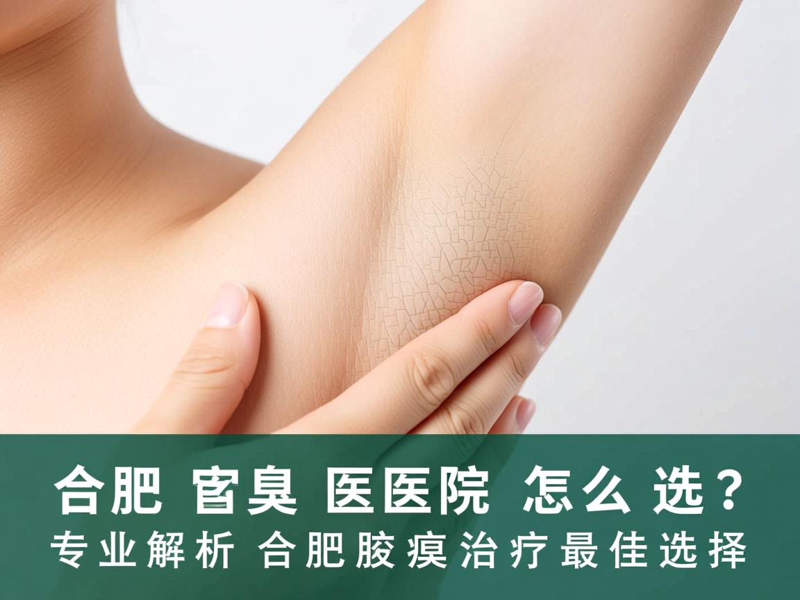 合肥腋臭医院怎么选？专业解析合肥腋臭治疗最佳选择
