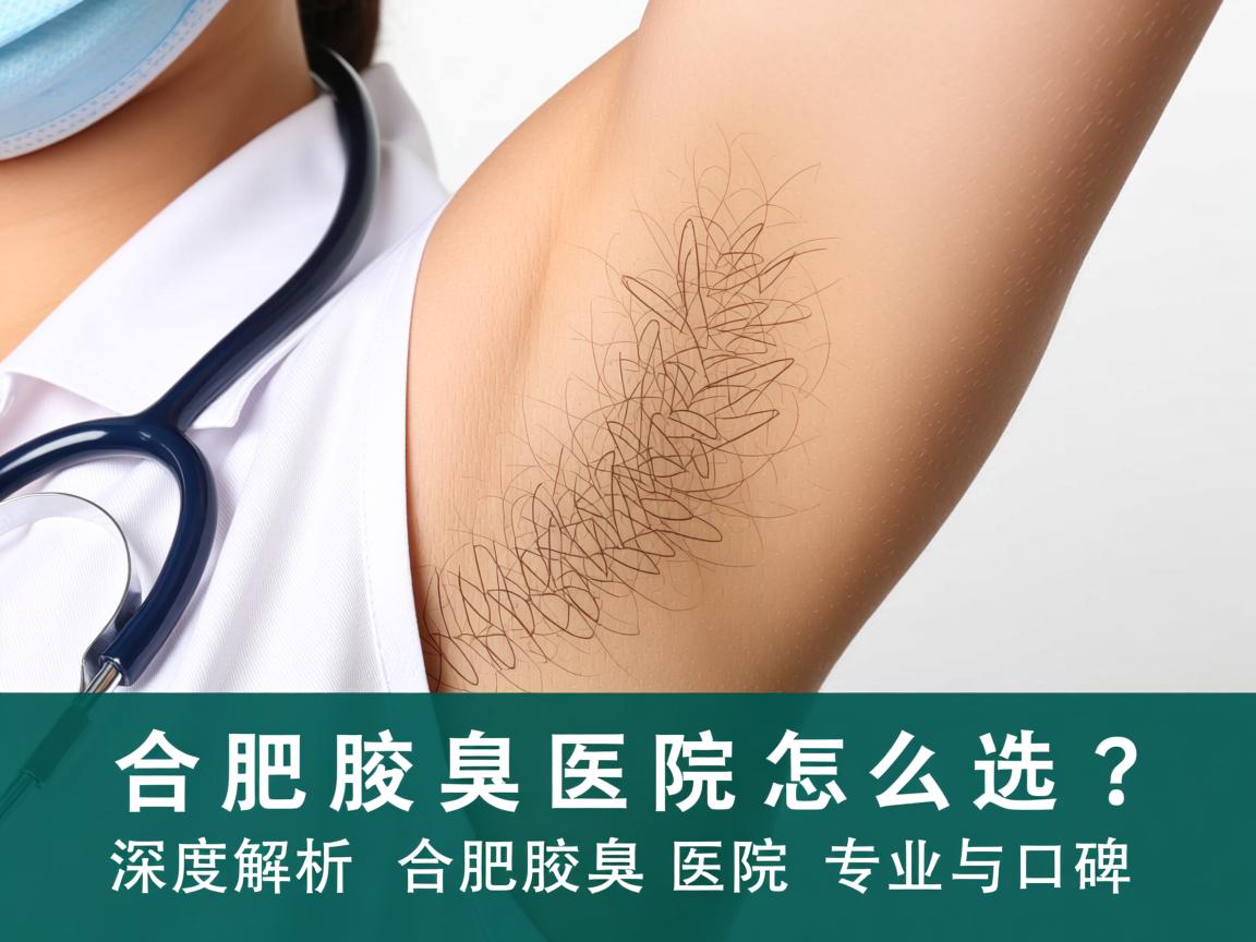 合肥腋臭医院怎么选？深度解析合肥腋臭医院的专业与口碑