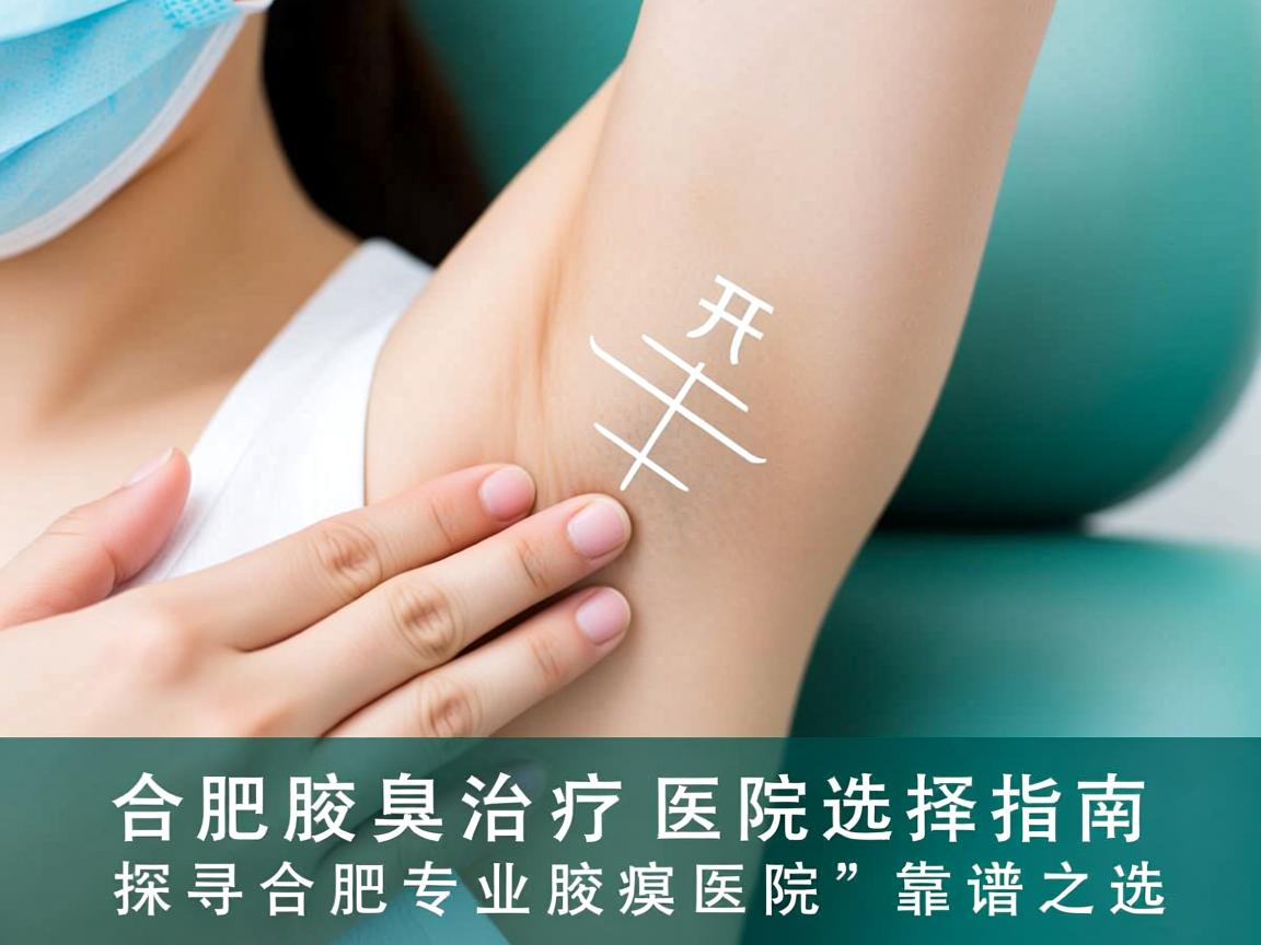 合肥腋臭治疗医院选择指南，探寻合肥专业腋臭医院的靠谱之选
开始）