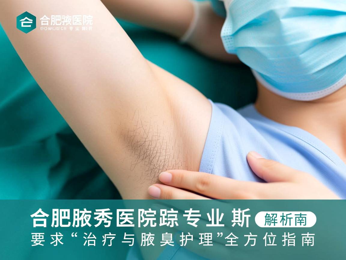合肥腋秀医院专业解析,腋臭治疗与腋臭护理的全方位指南 合肥腋秀医院专业解析,腋臭治疗与腋臭护理的全方位指南