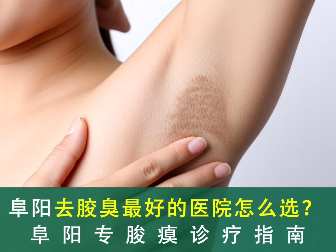 阜阳去腋臭最好的医院怎么选?阜阳专业腋臭诊疗指南 阜阳去腋臭最好的医院怎么选?阜阳专业腋臭诊疗指南
