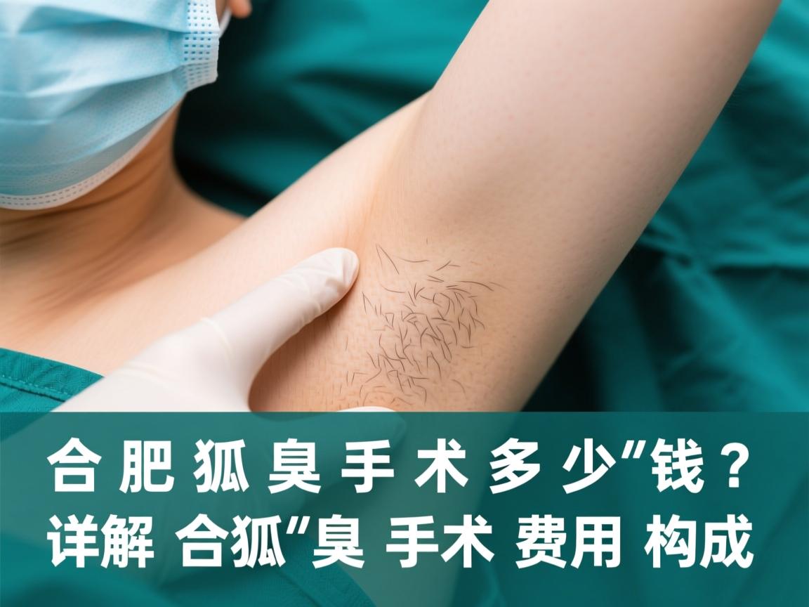 合肥狐臭手术多少钱?详解合肥狐臭手术费用构成 合肥狐臭手术多少钱?详解合肥狐臭手术费用构成