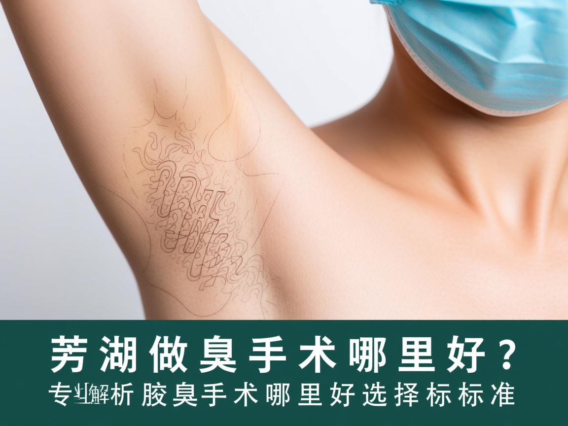 芜湖做腋臭手术哪里好?专业解析腋臭手术哪里好的选择标准 芜湖做腋臭手术哪里好?专业解析腋臭手术哪里好的选择标准