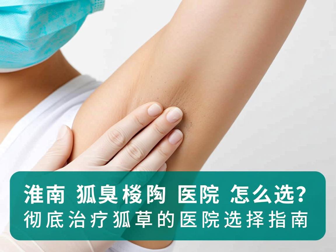 淮南狐臭医院怎么选?彻底治疗狐臭的医院选择指南 淮南狐臭医院怎么选?彻底治疗狐臭的医院选择指南