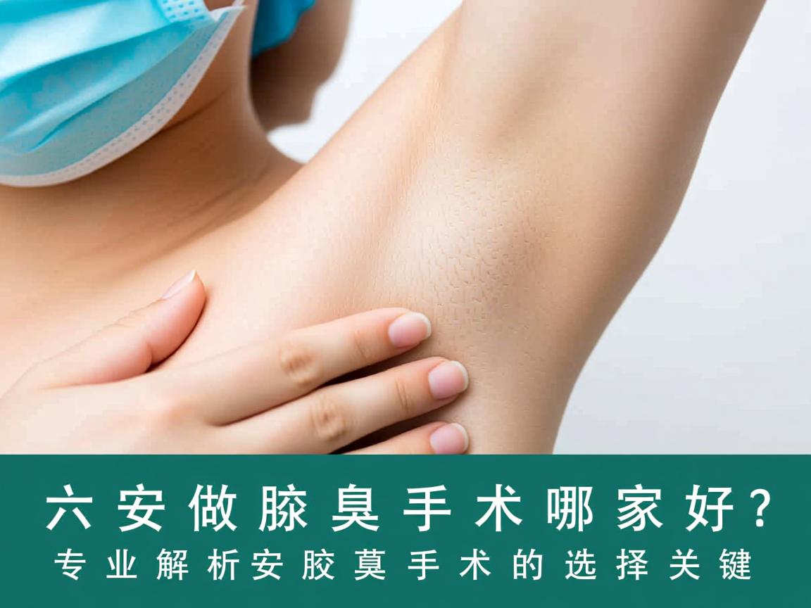 六安做腋臭手术哪家好?专业解析六安腋臭手术的选择关键 六安做腋臭手术哪家好?专业解析六安腋臭手术的选择关键