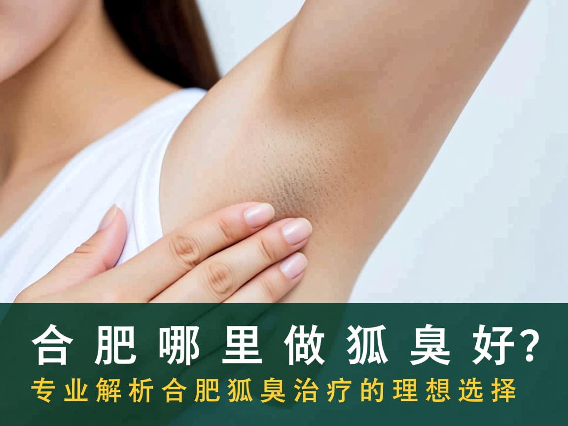 合肥哪里做狐臭好?专业解析合肥狐臭治疗的理想选择 合肥哪里做狐臭好?专业解析合肥狐臭治疗的理想选择