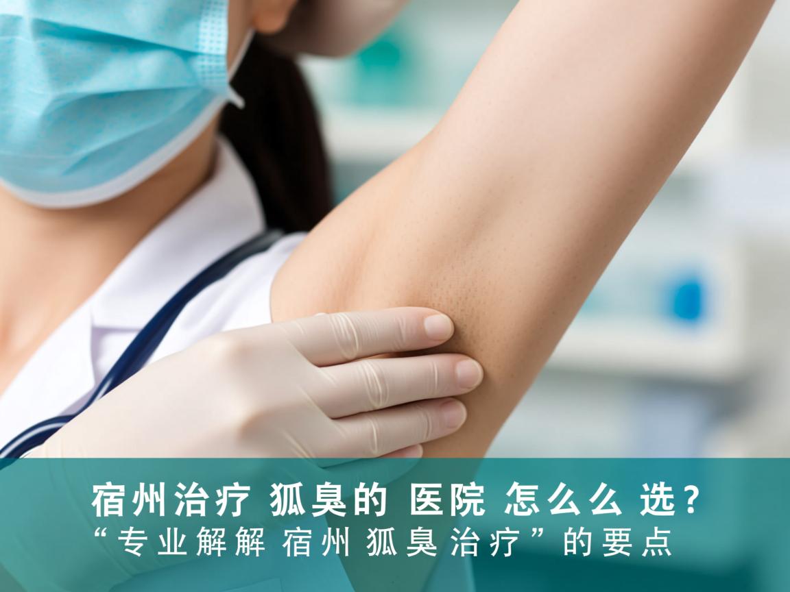 宿州治疗狐臭的医院怎么选?专业解析宿州狐臭治疗的要点 宿州治疗狐臭的医院怎么选?专业解析宿州狐臭治疗的要点