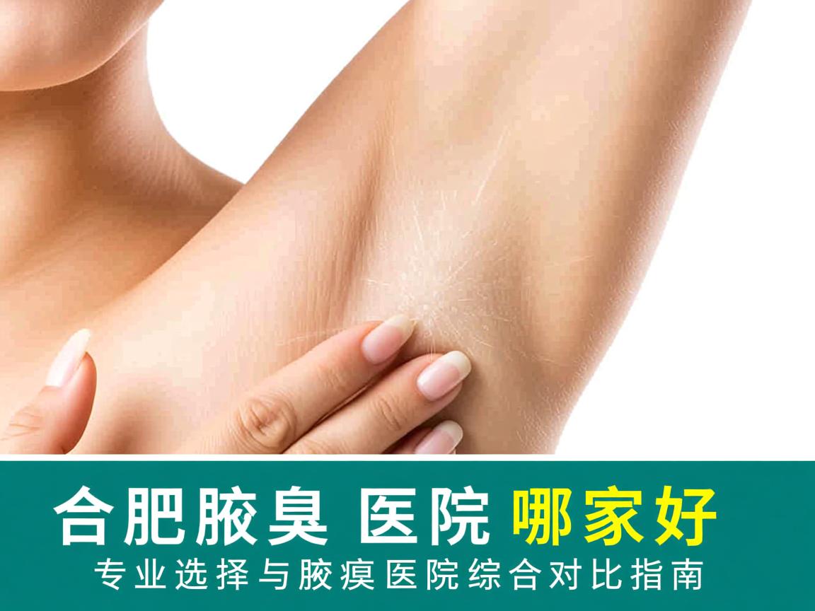 合肥腋臭医院哪家好，专业选择与腋臭医院综合对比指南