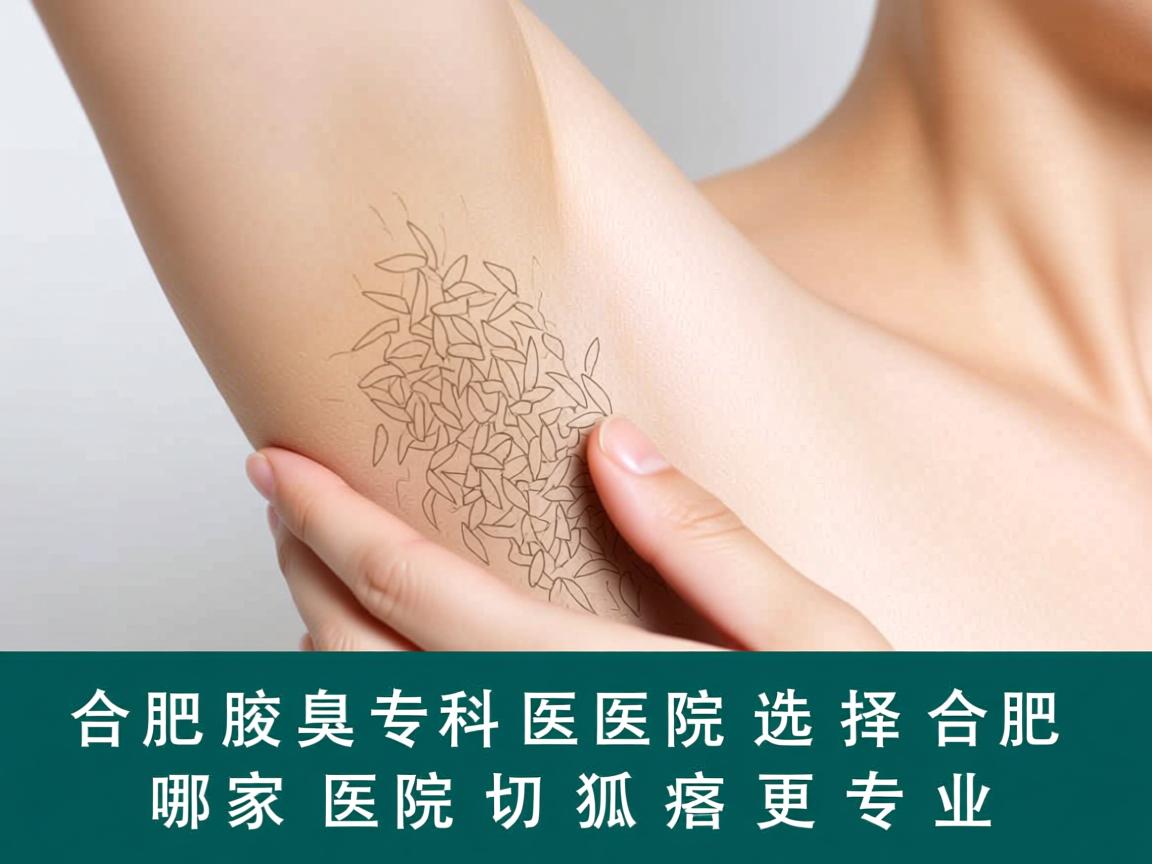 合肥腋臭专科医院选择，合肥哪家医院切割狐臭更专业