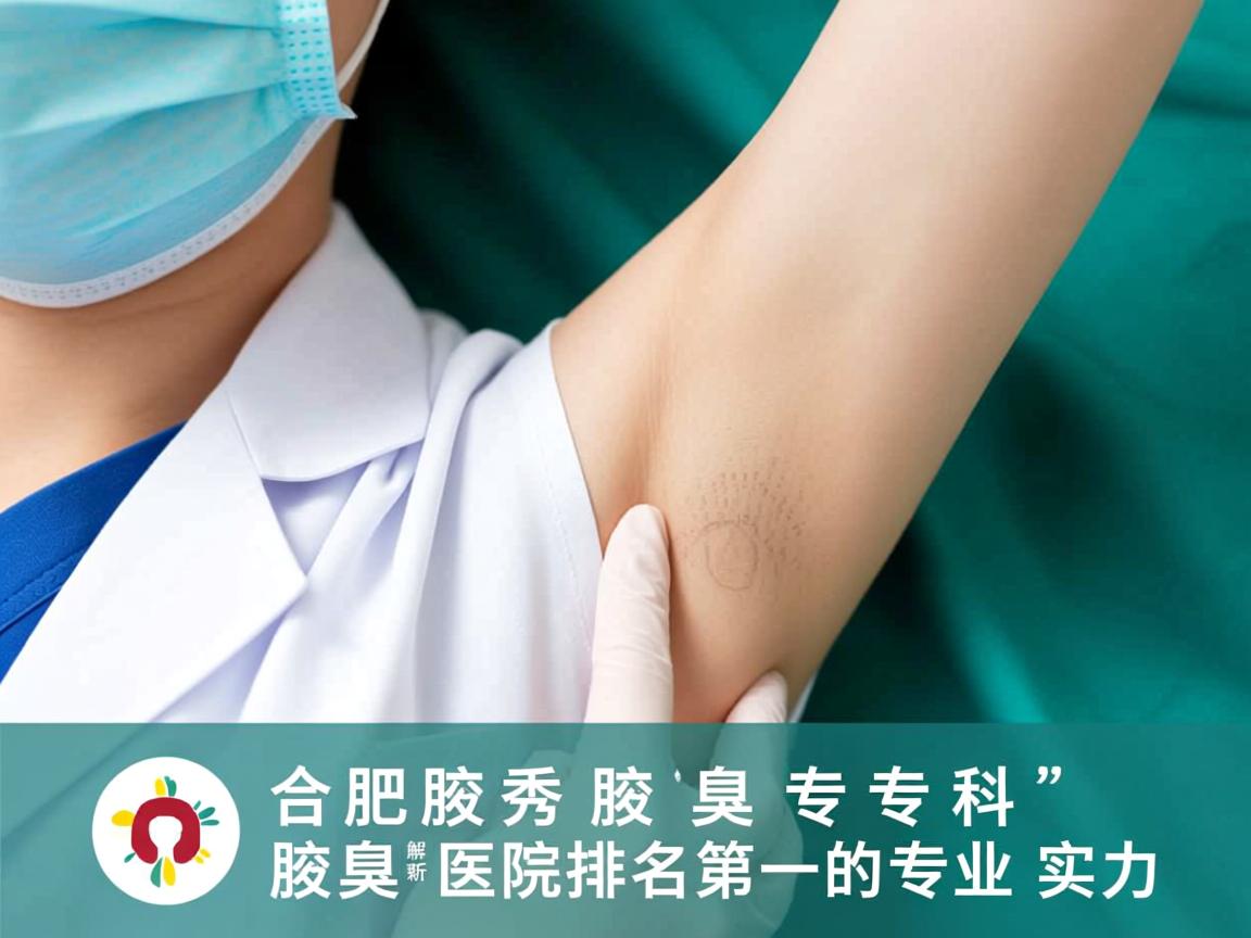 合肥腋秀腋臭专科，解析合肥腋臭医院排名第一的专业实力