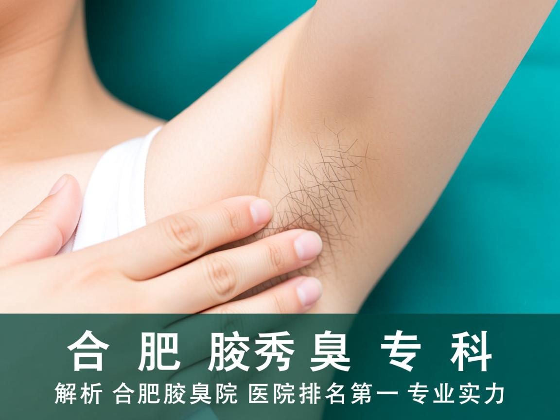 合肥腋秀腋臭专科，解析合肥腋臭医院排名第一的专业实力