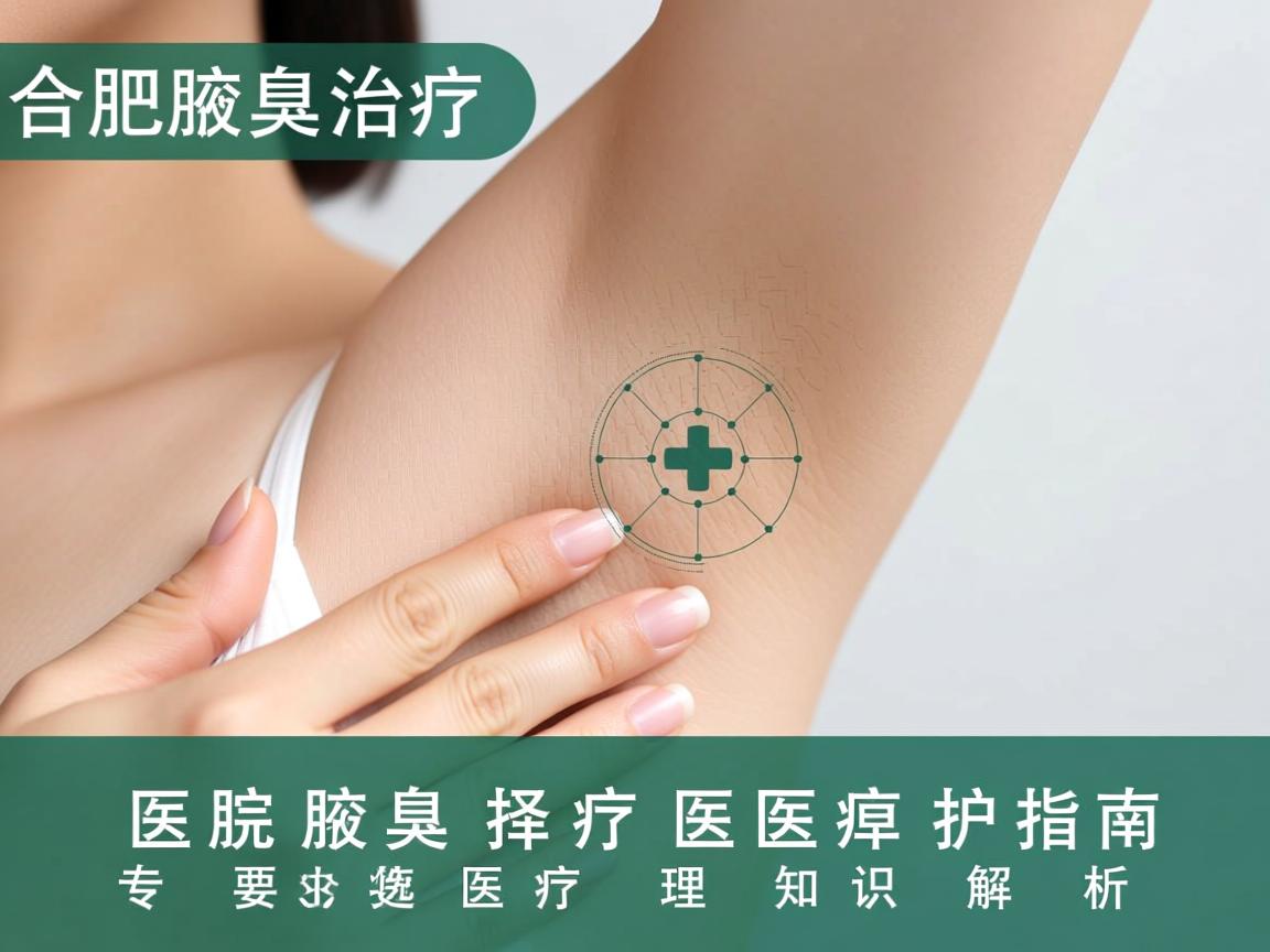 合肥腋臭治疗医院选择指南，专业腋臭医疗护理知识解析