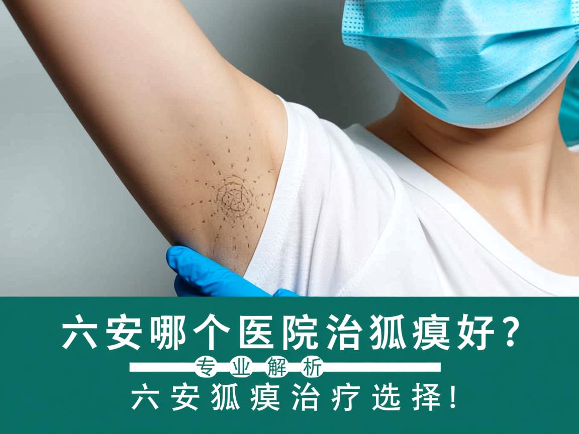 六安哪个医院治狐臭好？专业解析六安狐臭治疗选择
