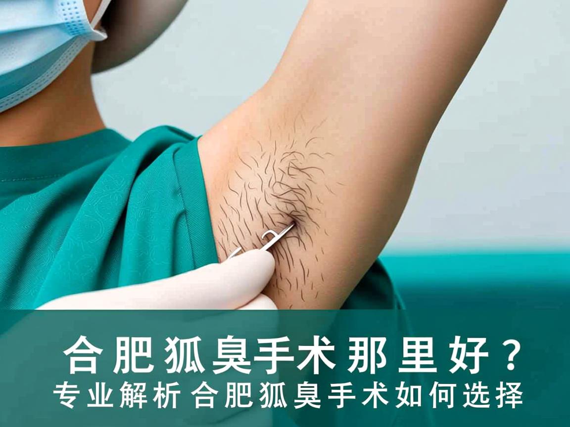 合肥狐臭手术那里好？专业解析合肥狐臭手术如何选择