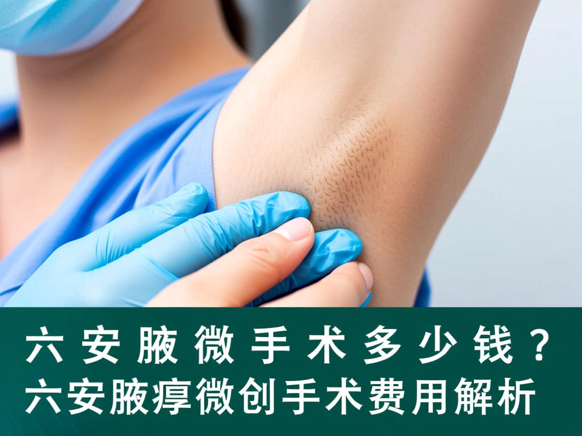 六安腋臭微创手术多少钱？六安腋臭微创手术费用解析