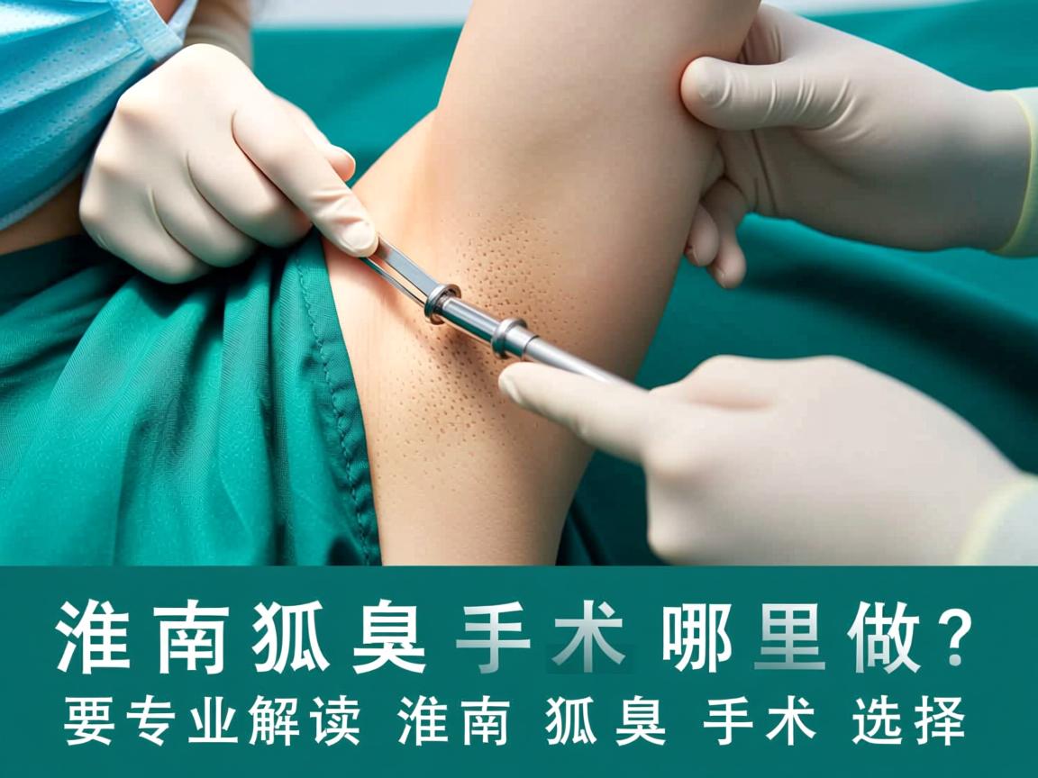 淮南狐臭手术哪里做？专业解读淮南狐臭手术选择