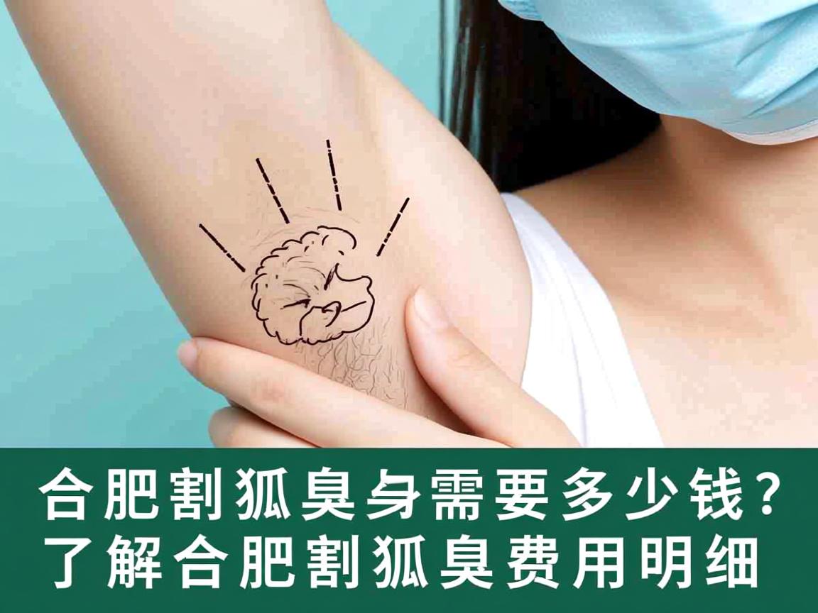 合肥割狐臭需要多少钱？了解合肥割狐臭费用明细