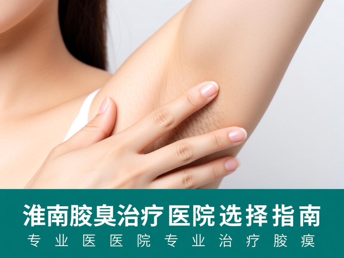 淮南腋臭治疗医院选择指南，专业医院专业治疗腋臭