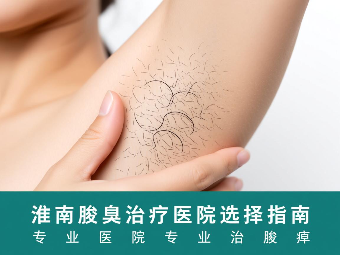 淮南腋臭治疗医院选择指南，专业医院专业治疗腋臭