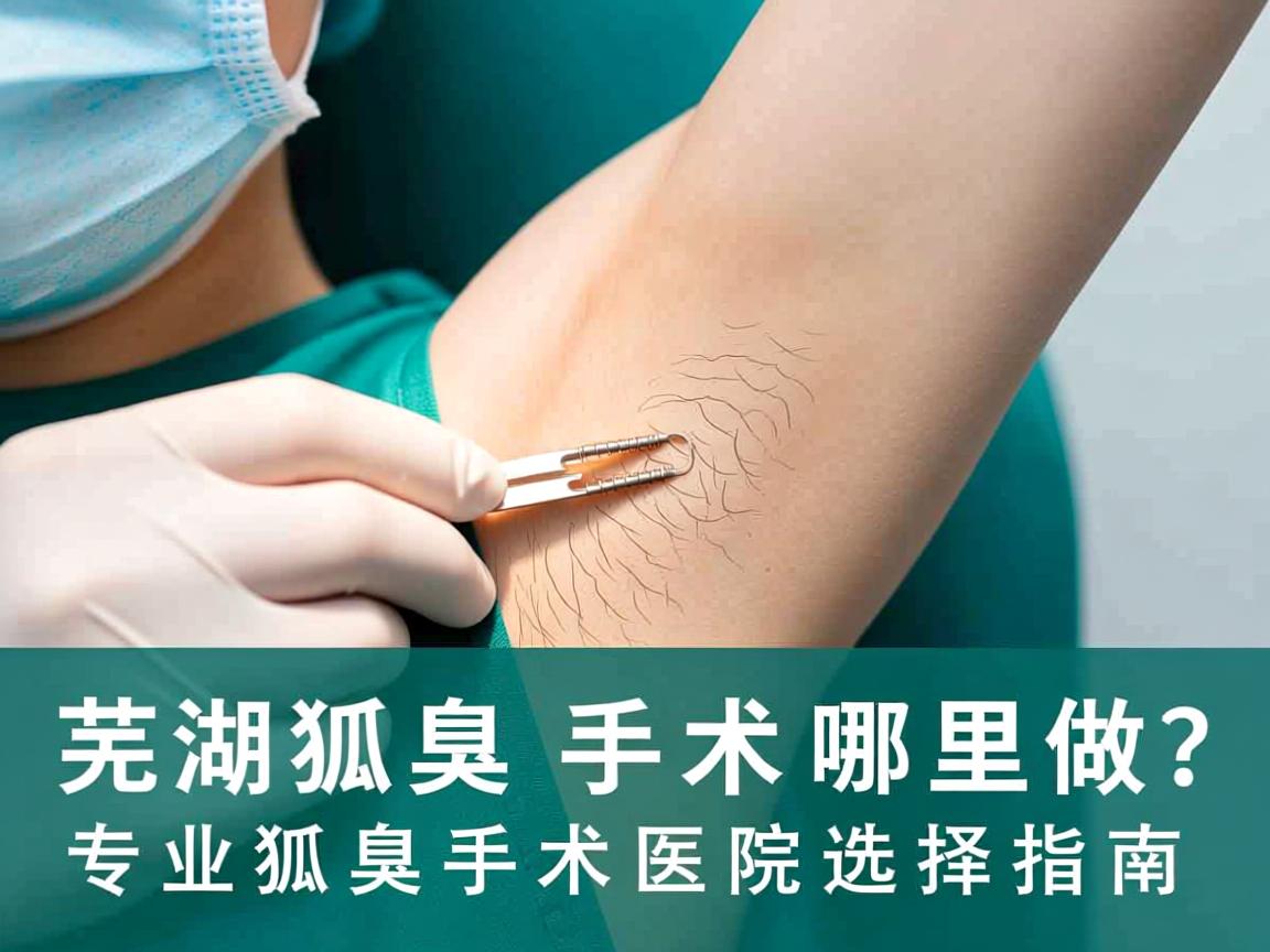 芜湖狐臭手术哪里做?专业狐臭手术医院选择指南 芜湖狐臭手术哪里做?专业狐臭手术医院选择指南