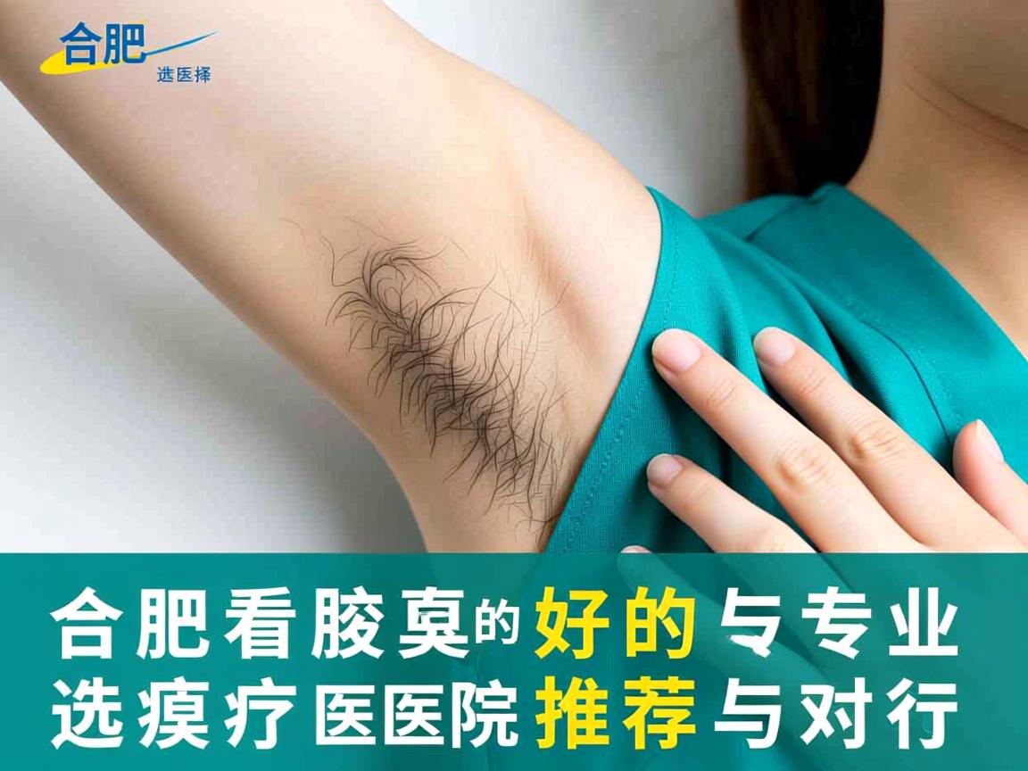 合肥看腋臭好的医院选择，专业腋臭诊疗医院推荐与对比
