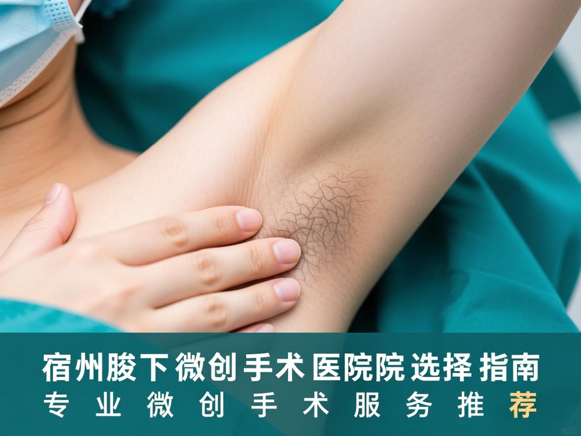 宿州腋下微创手术医院选择指南，专业腋下微创手术服务推荐