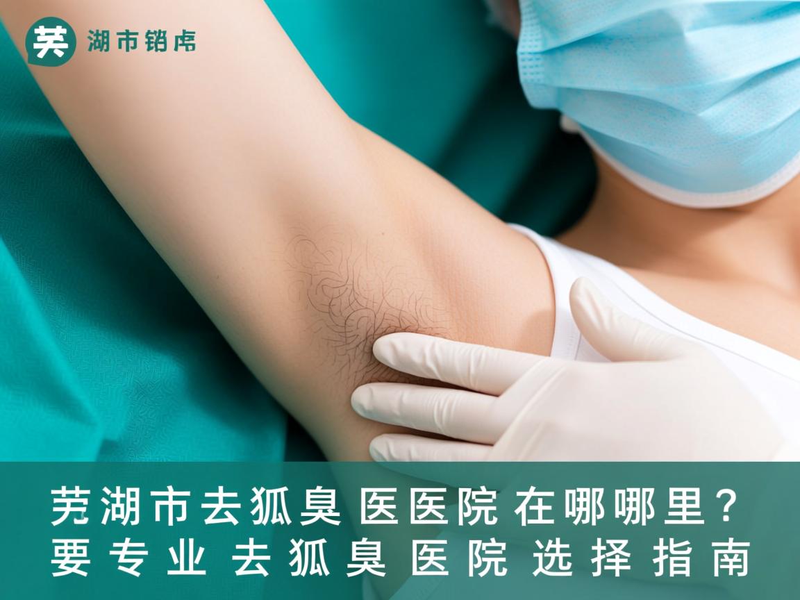 芜湖市去狐臭医院在哪里？专业去狐臭医院选择指南