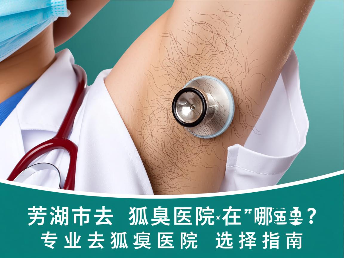 芜湖市去狐臭医院在哪里？专业去狐臭医院选择指南