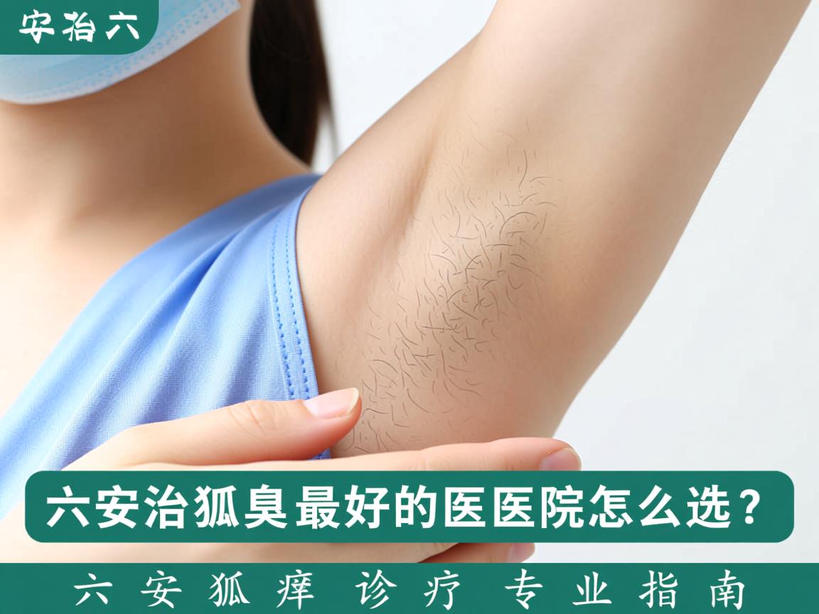 六安治狐臭最好的医院怎么选？六安狐臭诊疗专业指南