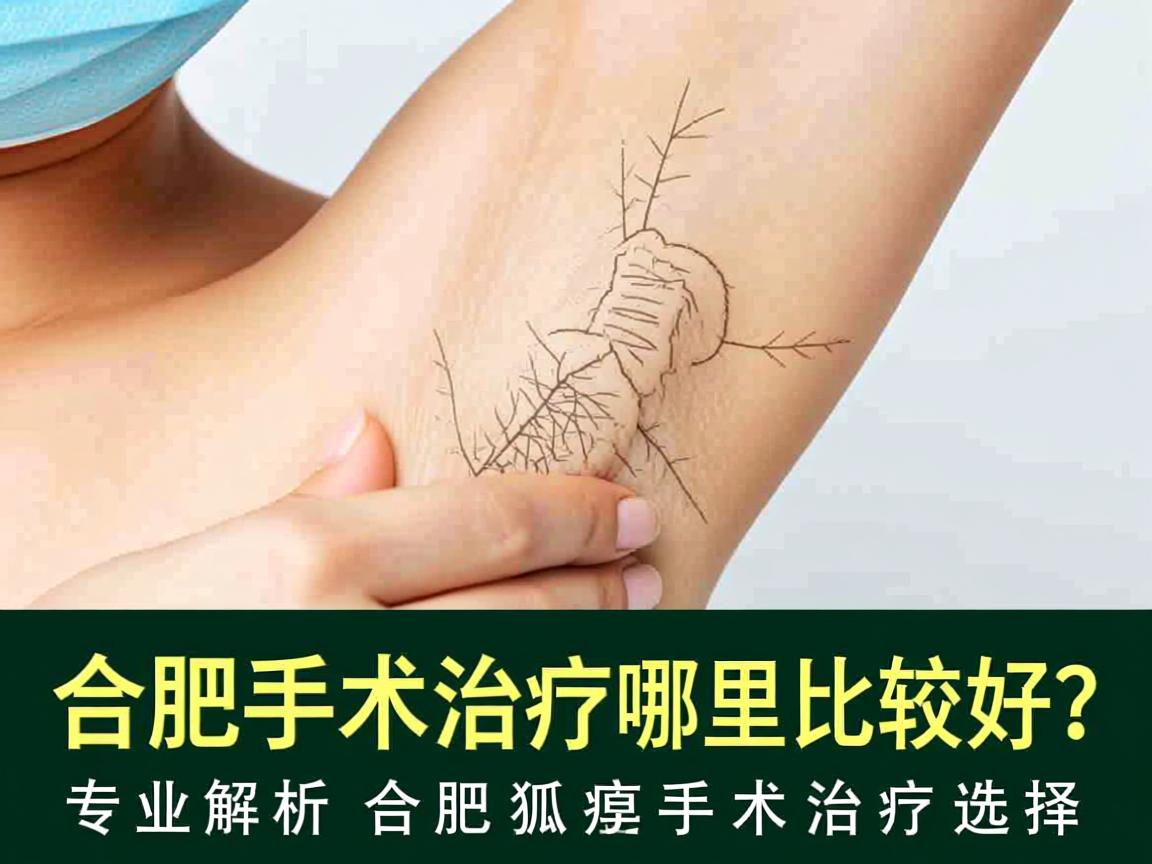 合肥手术治疗狐臭哪里比较好？专业解析合肥狐臭手术治疗选择