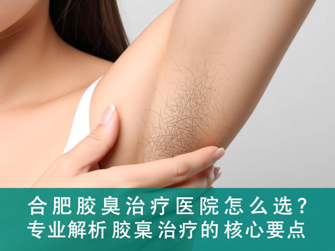 合肥腋臭治疗医院怎么选？专业解析腋臭治疗的核心要点