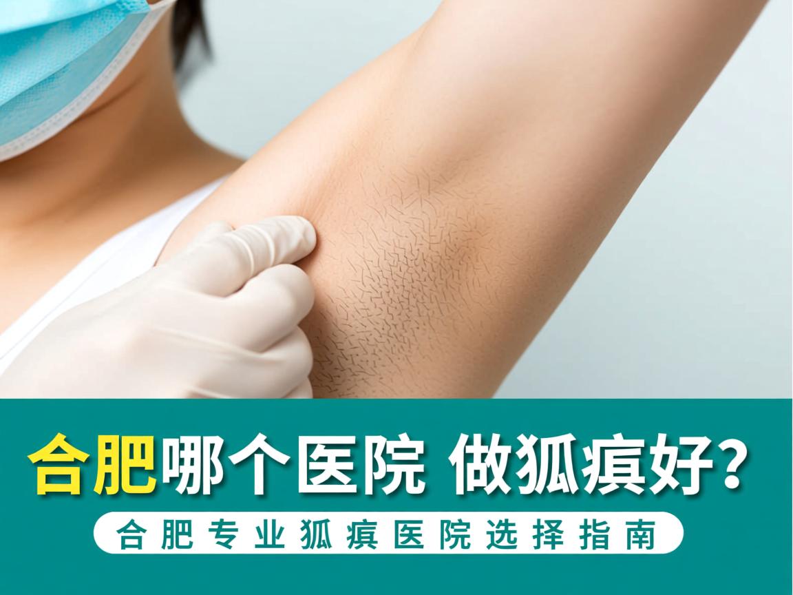 合肥哪个医院做狐臭好？合肥专业狐臭医院选择指南