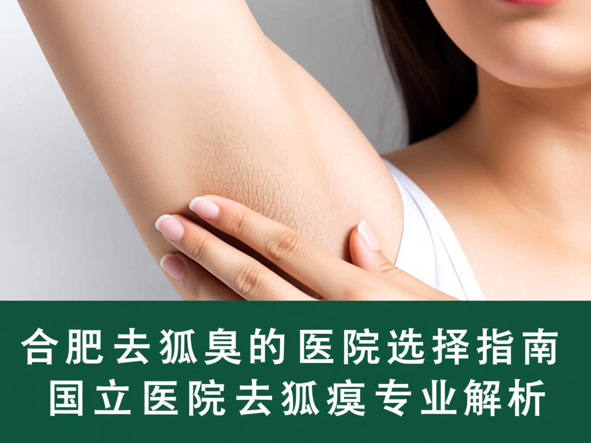 合肥去狐臭的医院选择指南，国立医院去狐臭的专业解析