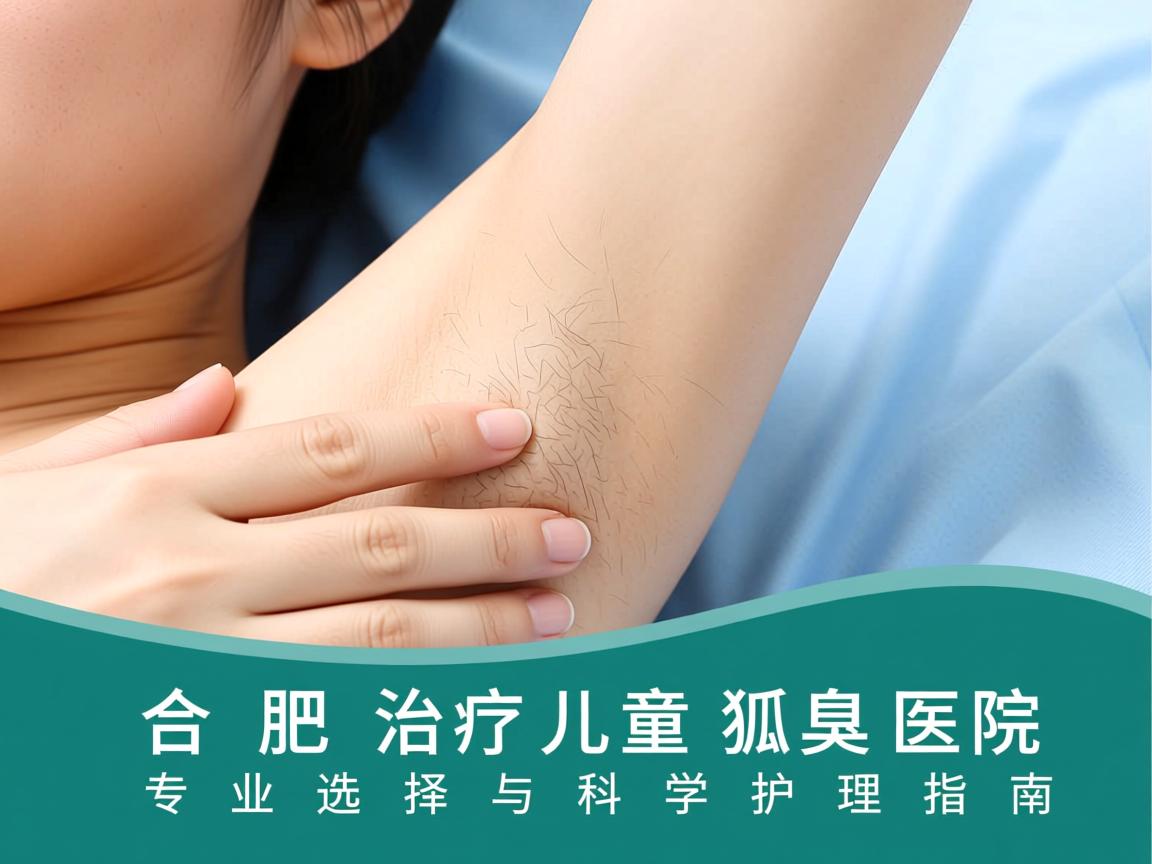合肥治疗儿童狐臭医院，专业选择与科学护理指南