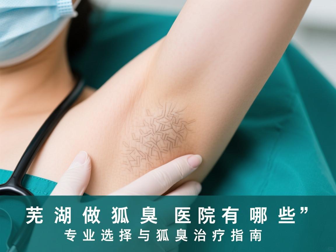 芜湖做狐臭医院有哪些，专业选择与狐臭治疗指南
