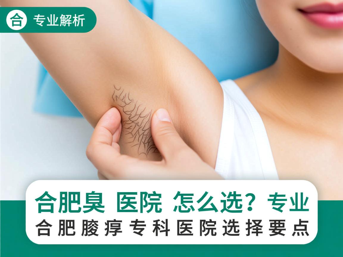 合肥腋臭医院怎么选?专业解析合肥腋臭专科医院的选择要点 合肥腋臭医院怎么选?专业解析合肥腋臭专科医院的选择要点