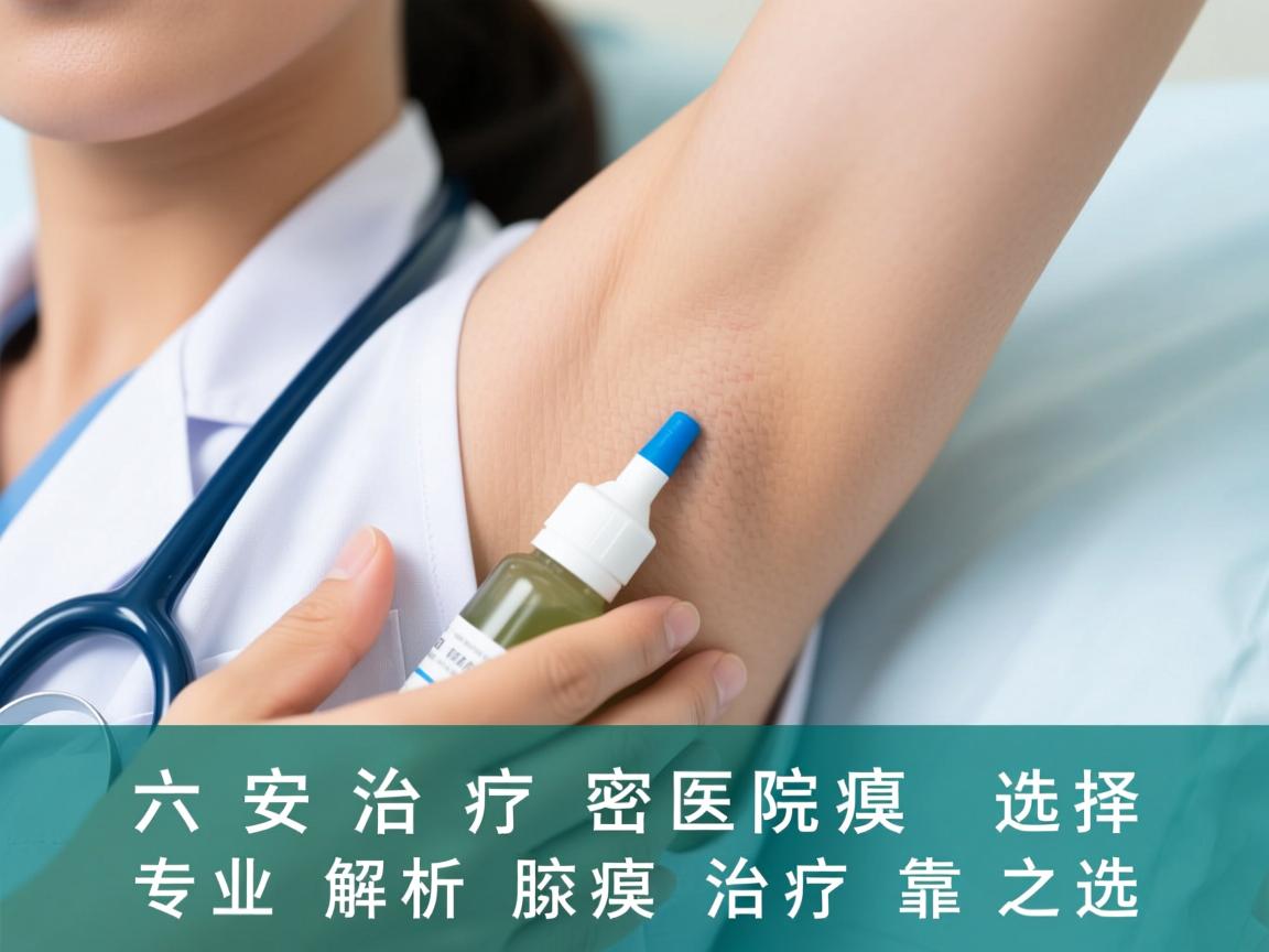 六安治疗腋臭的医院选择，专业解析腋臭治疗的靠谱之选