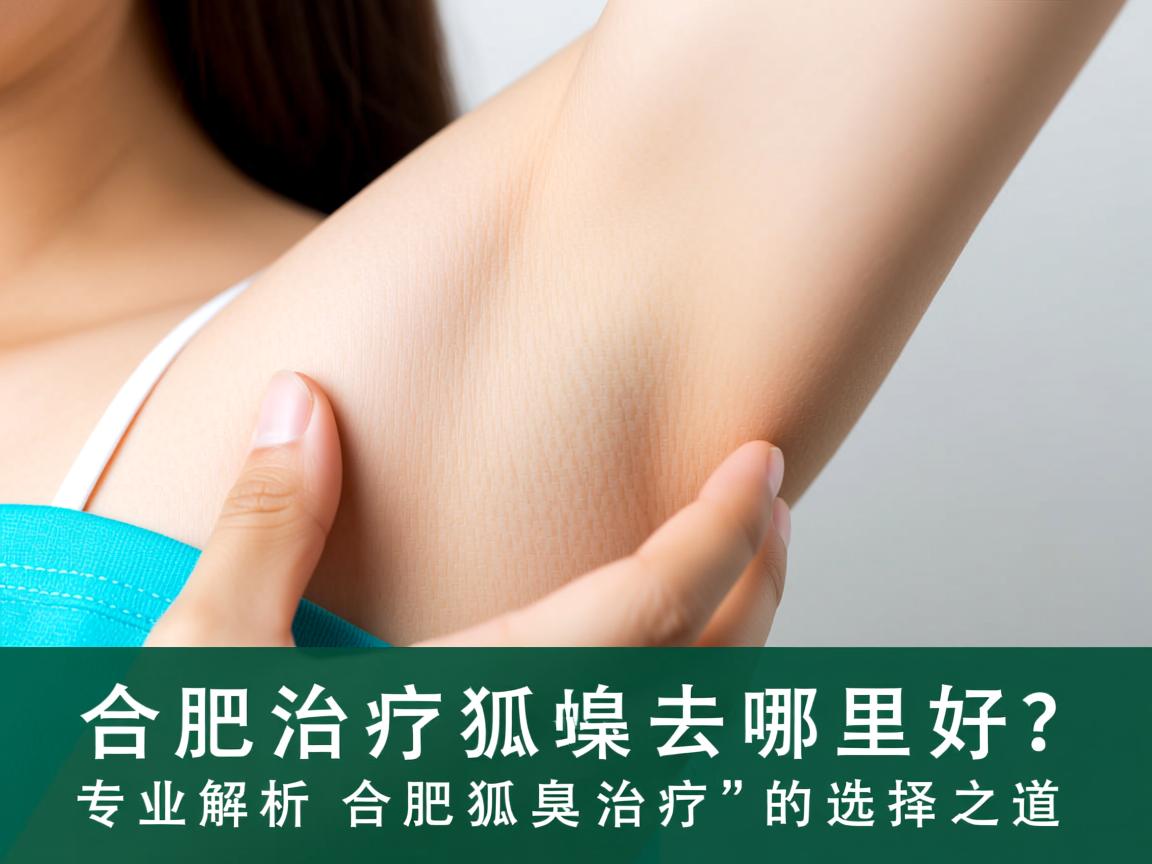 合肥治疗狐臭去哪里好？专业解析合肥狐臭治疗的选择之道