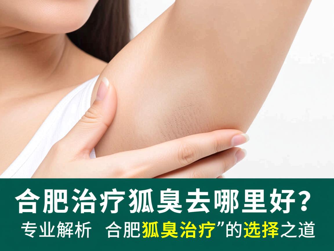 合肥治疗狐臭去哪里好？专业解析合肥狐臭治疗的选择之道