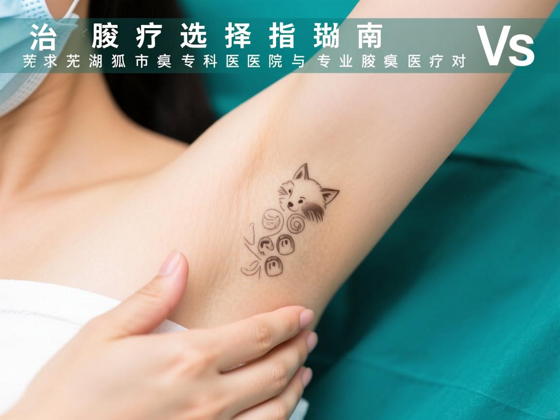 腋臭治疗选择指南，芜湖市狐臭专科医院与专业腋臭医疗对比