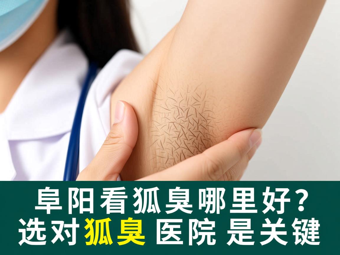 阜阳看狐臭哪里好？选对狐臭医院是关键