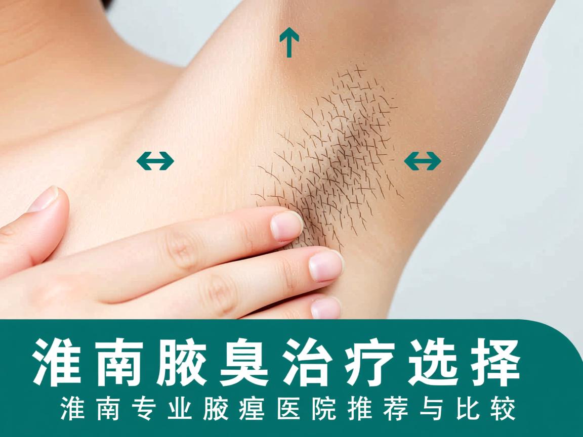 淮南腋臭治疗选择，淮南专业腋臭医院推荐与比较