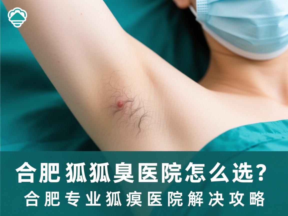 合肥狐臭医院怎么选？合肥专业狐臭医院解决攻略