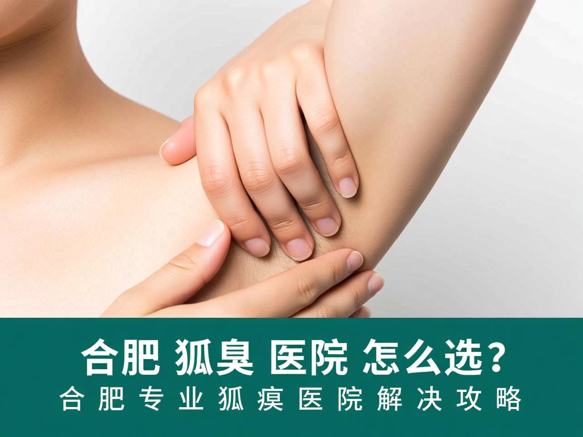 合肥狐臭医院怎么选？合肥专业狐臭医院解决攻略