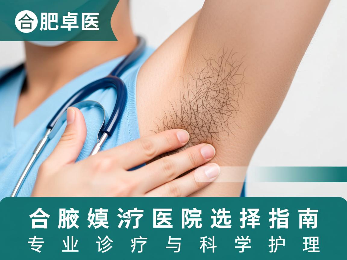 合肥腋臭治疗医院选择指南，专业诊疗与科学护理
