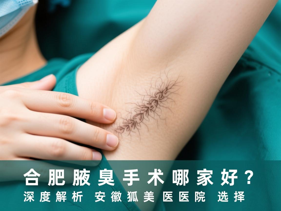合肥腋臭手术哪家好？深度解析安徽狐臭医院选择